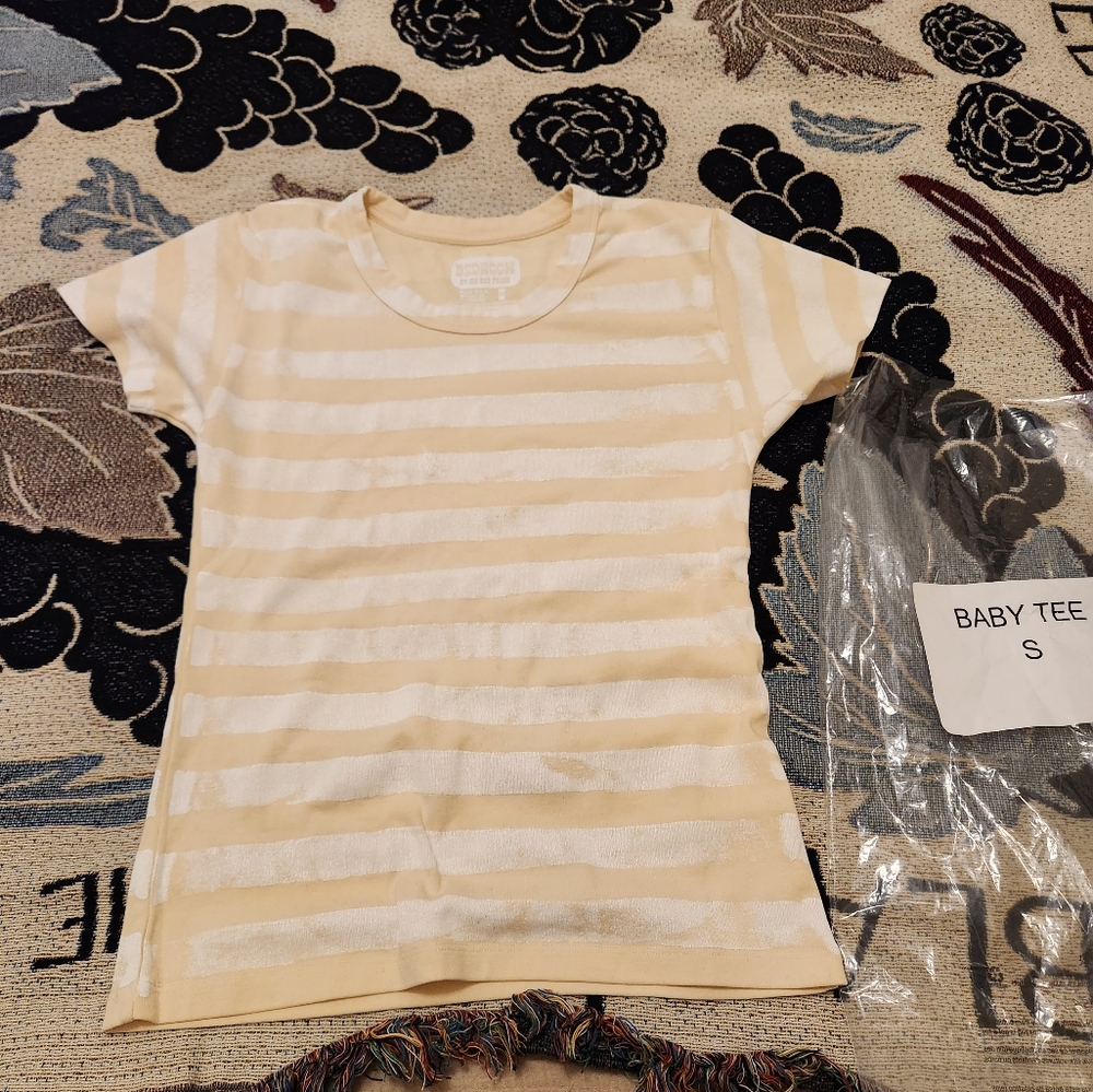 Big Bud Press striped baby tee